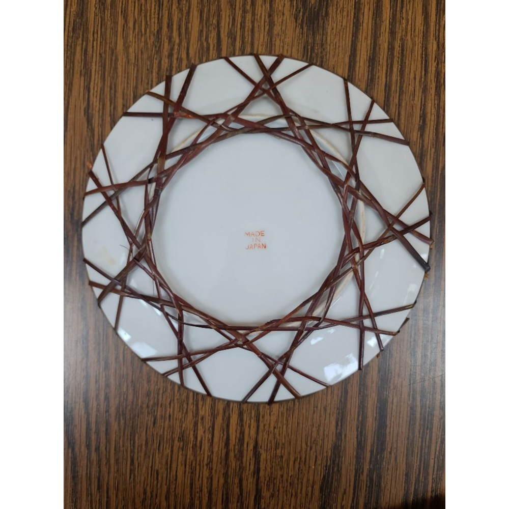 Vintage Satsuma Hand-Painted Wall Plate 12" - Picture 3 of 4